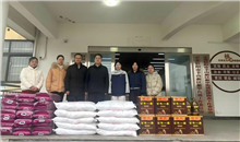 寒冬送暖践初心责任担当显本色 ——谷麦集团公司开展爱心捐赠活动